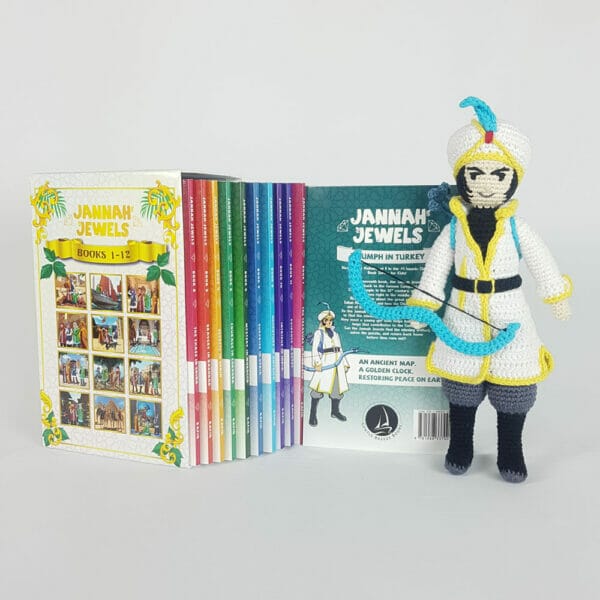 Jaffar Doll With Jannah Jewels Book set